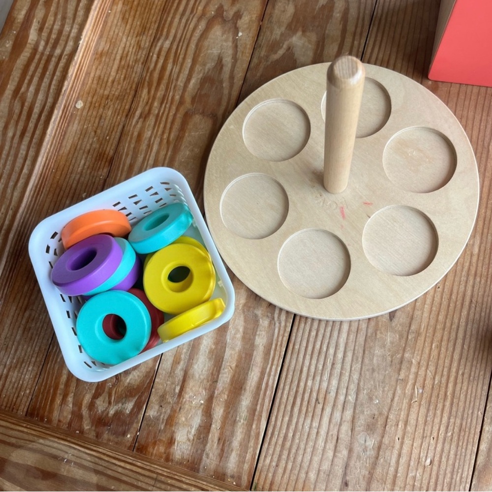 Ring Stacker LovEvery Montessori Toy from Babbler Kit